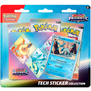 Prismatic Evolutions Tech Sticker Collection Glaceon