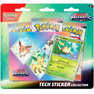 Prismatic Evolutions Tech Sticker Collection Leafeon