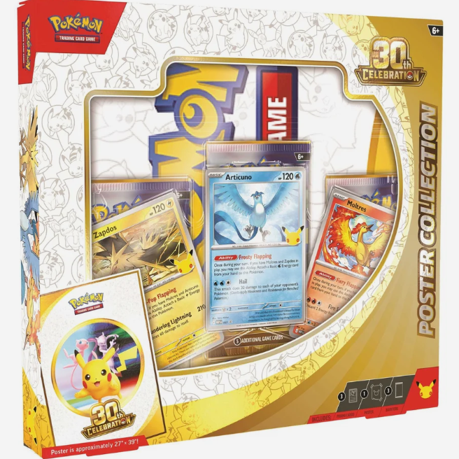 Pokémon TCG: Poster Collection - 30th Celebration
